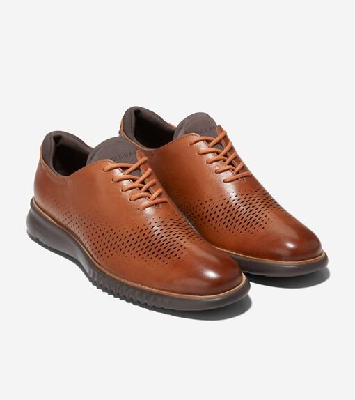 Cole Haan Men's 2.ZERØGRAND Laser Wingtip Oxfords